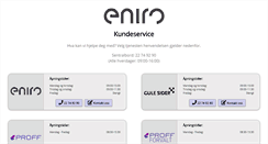 Desktop Screenshot of kontaktskjema.eniro.no